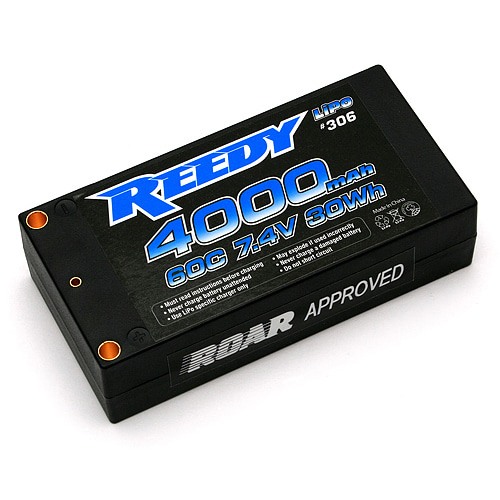 AAK306 Reedy LiPo 4000mAh 7.4V 60C Shorty