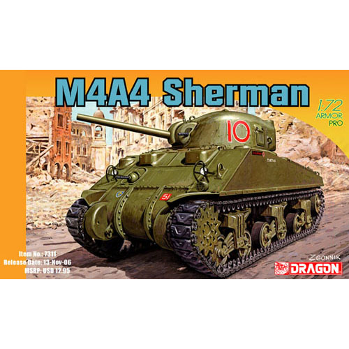BD7311 1/72 M4A4 SHERMAN