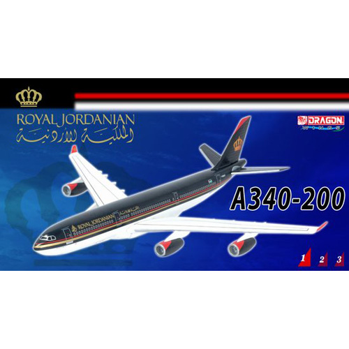 BD55948 1/400 Royal Jordanian A340-200 ~ F-DHLQ