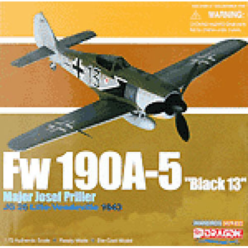BD50095 1/72 Fw190A-5 Black 13 JG26 Lille Vendeville Circa 1943