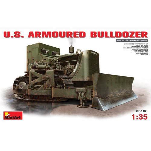 BE35188 1/35 U.S.Armoured Bulldozer