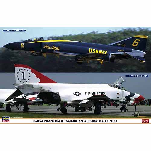 BH01914 1/72 F-4E/J Phantom II &#039;American Aerobatics Combo&#039; (Two kits in the box