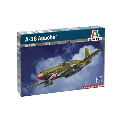BI2729 1/48 A-36 Apache (애큐리트 재포장) (이탈레리 단종)