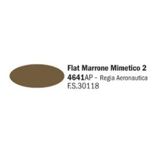 BI4641AP Flat Marrone Mimetico 2 (20ml) FS30118 - 무광 마로네 미메틱 2(이탈리아군 전차색)