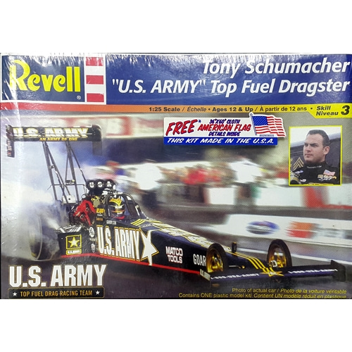 BM7680 1/25 US Army Tony Schumacher Top Fuel Dragster