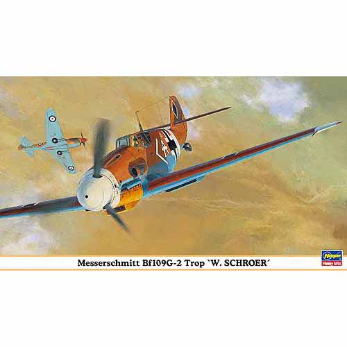 BH09853 1/48 MESSERSCHMITT Bf109G-2 TROP &#039;W. SCHROER&#039;