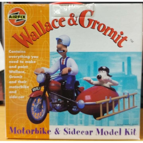 BB51100 Wallace &amp; Gromit Motobike &amp; Sidecar Model Kit