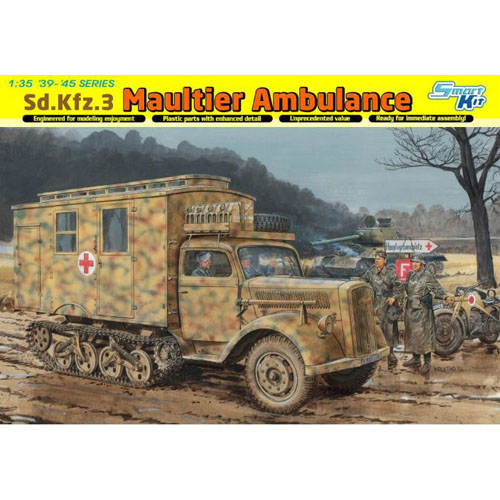 BD6766 1/35 Sd.Kfz.3 Maultier Ambulance - Smart Kit