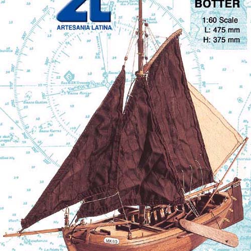 BA22120 1/35 Zuiderzee Botter 1912 - Dutch fishing boat