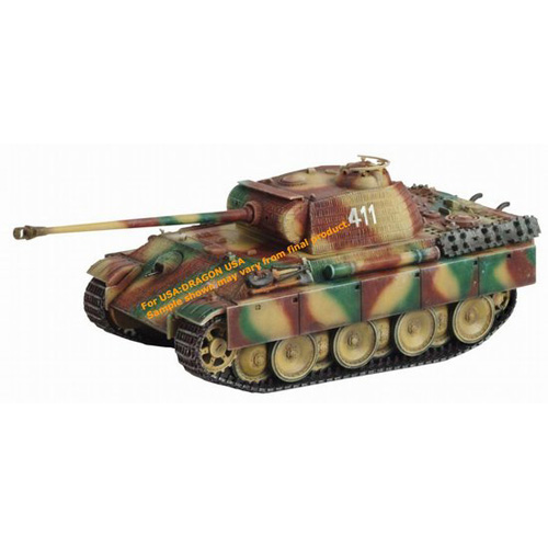 BD60126 1/72 Panther G &quot;#411&quot; Early Production 19.Pz.Div. Warsaw 1944 w/Zimmerit