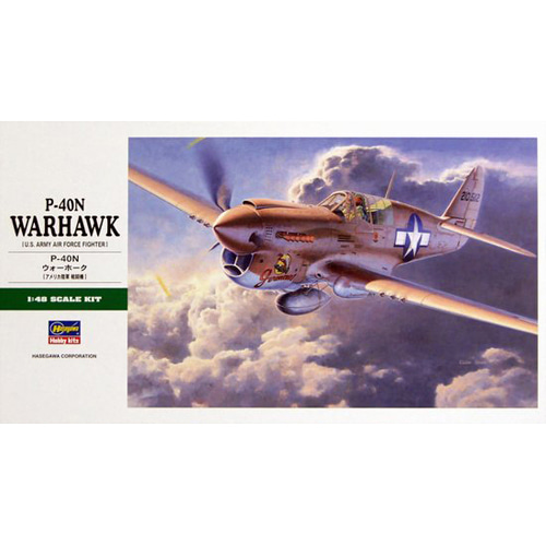 BH09088 1/48 P-40N Warhawk (하세가와 단종)