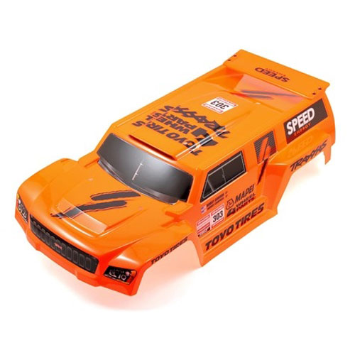 AX5818A Body Slash, Dakar truck series, orange