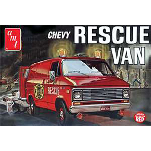 ESAMT851 1/25 Chevy Rescue Van