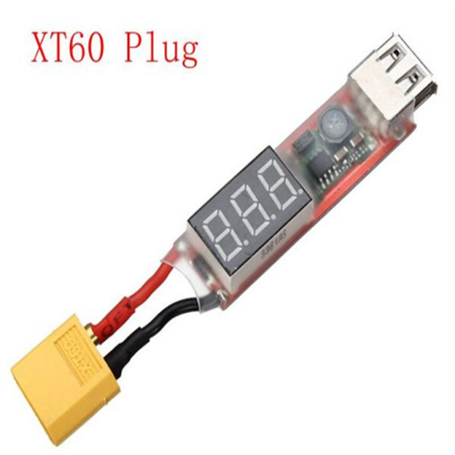 2S-6S Lipo to USB Power Converter Adapter（XT60)