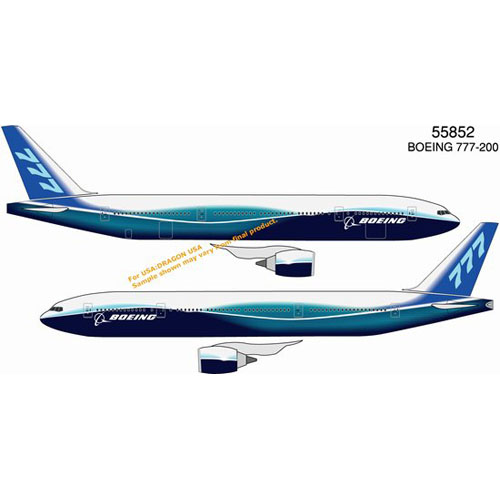 BD55852 1/400 Boeing 777-200 House color