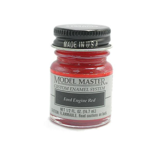 JE2733 에나멜:병 Ford Engine Red (유광) 15ml - CAR &amp; TRUCK COLORS