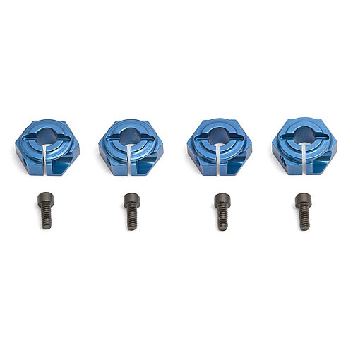 AA3973 FT Clamping Hex Drives Blue Aluminum with screws