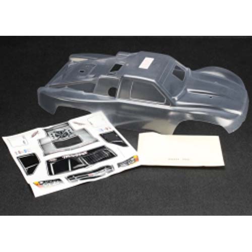 AX5912 Body Slayer Pro 4X4 (clear requires painting)/window masks/decal sheets
