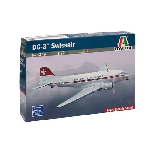 BI1349 1/72 DC-3 Swissair