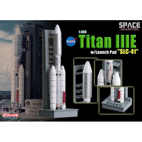 BD56342 1/400 Titan IIIE w/Launch Pad &#039;SLC-41&#039; (Space)