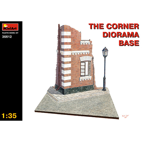 BE35512 1/35 The Corner Diorama Base