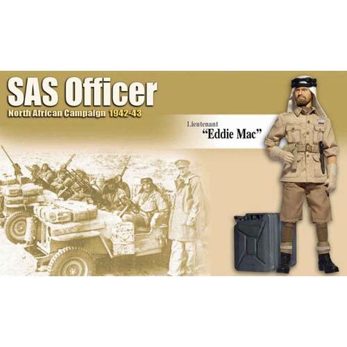 BD70768 1/6 &#039;Eddie Mac&#039; (Lieutenant) - SAS Officer North African Campaign 1942-43