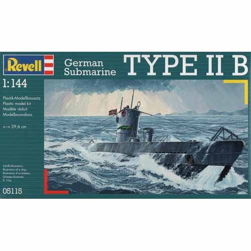 BV5115 1/144 German Submarine TYPE IIB (ICM 재포장)