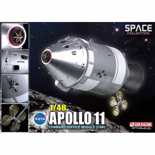 BD52503 1/48 Apollo 11 Command Service Module (CSM) (Space)