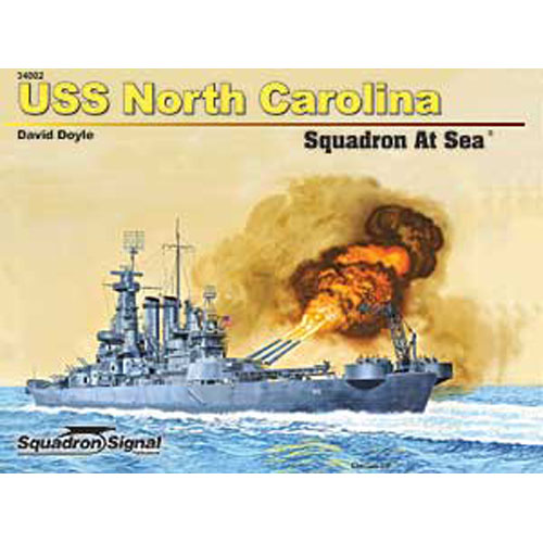ES34002 미해군 노스캐롤라이나 전함 자료집 (USS North Carolina Squadron at Sea)
