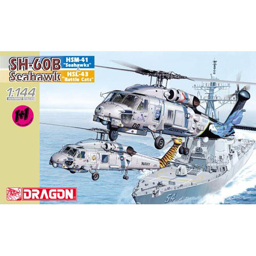 BD4600 1/144 SH-60B Seahawk HSM-41 Seahawks &amp; HSL-43 Battle Cats