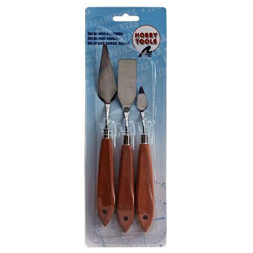 BA17073 3 mini spatules (조각도 3종 세트)