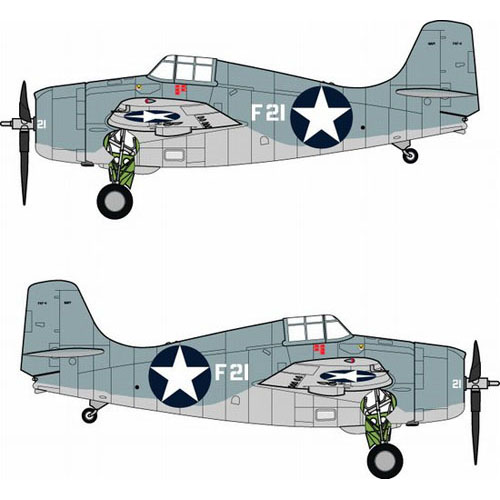 BD50198 1/72 F4F-4 Wildcat VF-11 Guadalcanal 1943