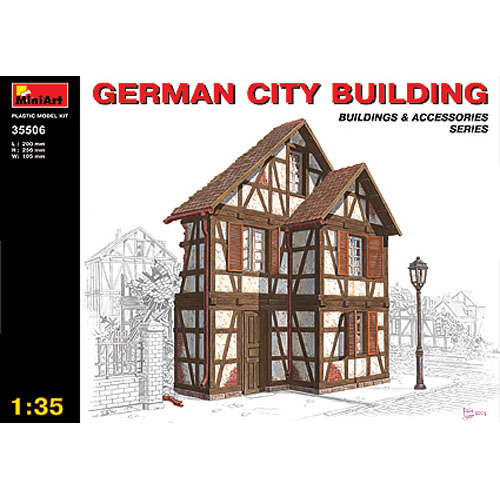 BE35506 1/35 German City Building(독일 건물)
