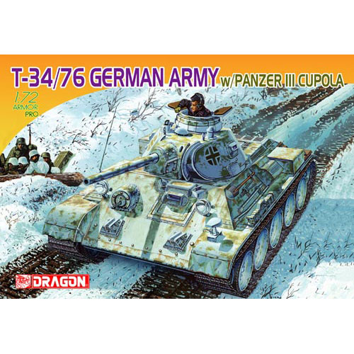 BD7316 1/72 T-34/76 Mod.1941 German Army