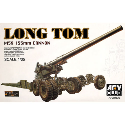 BF35009 1/35 M59 155mm Cannon Long Tom