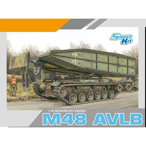 BD3606 1/35 M48 AVLB - 신형 고무 트랙 포함