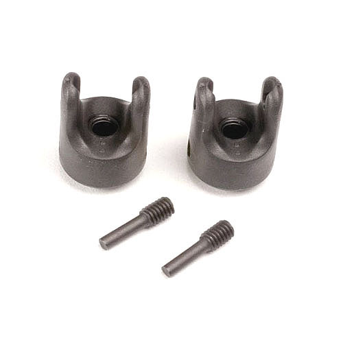 AX4928X Differential output yokes (Heavy-duty) (2)/ set screw yoke pins M4/10 (2)