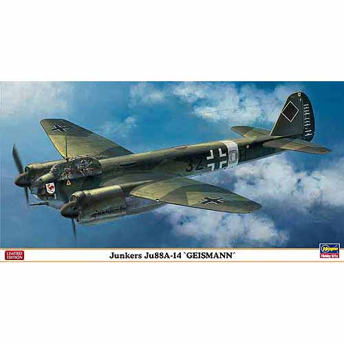 BH01932 1/72 Junkers JU88A-14 Geismann(하세가와 품절)
