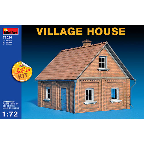 BE72024 1/72 Village House (New Tool-2012)