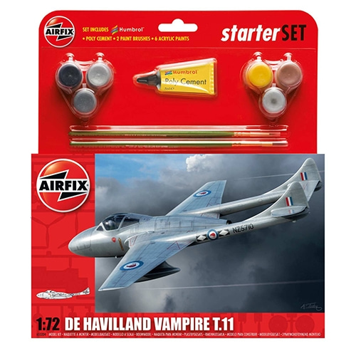 BB55204 1/72 De Havilland Vampire T11 Starter Set