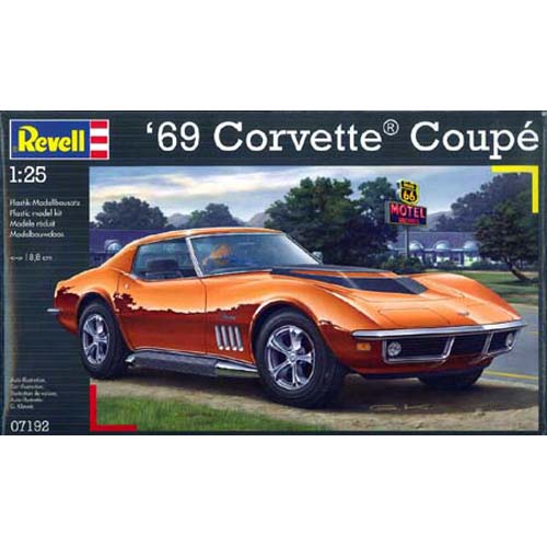 BV7192 1/25 &#039;69 Corvette Coupe (레벨 단종)
