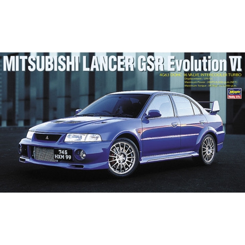 BH20336 1/24 Mitsubishi Lancer GSR Evolution VI